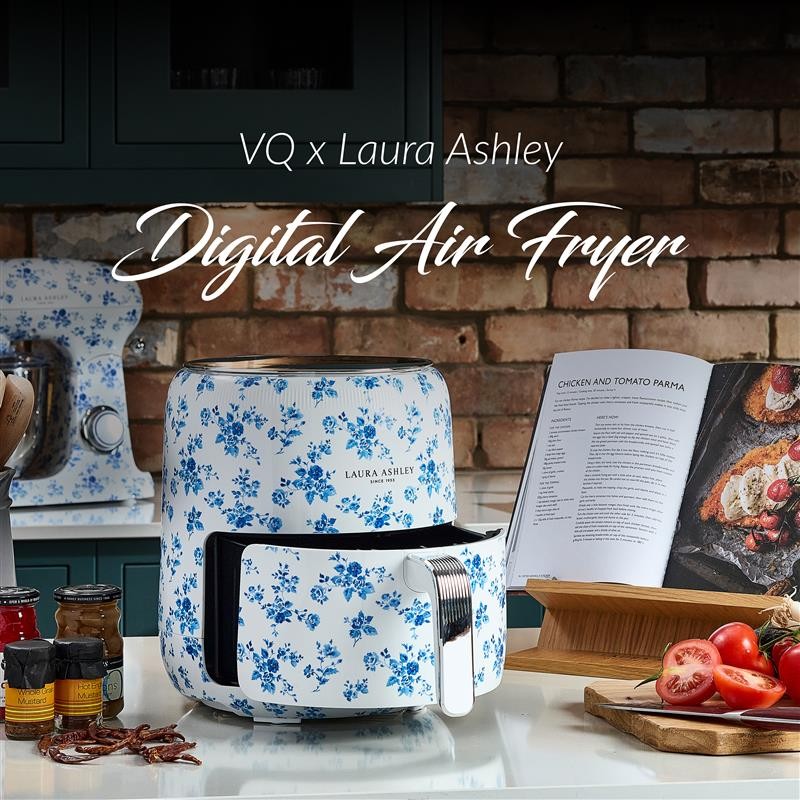 Best Airfryer UK 2025? The VQ x Laura Ashley China Rose Digital Airfryer Might Be It