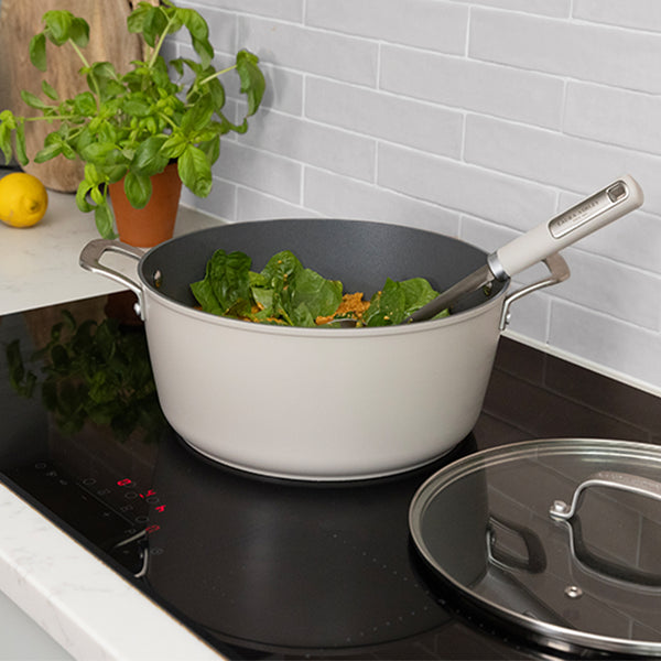 Laura Ashley 28 cm Casserole Pot with Glass Lid