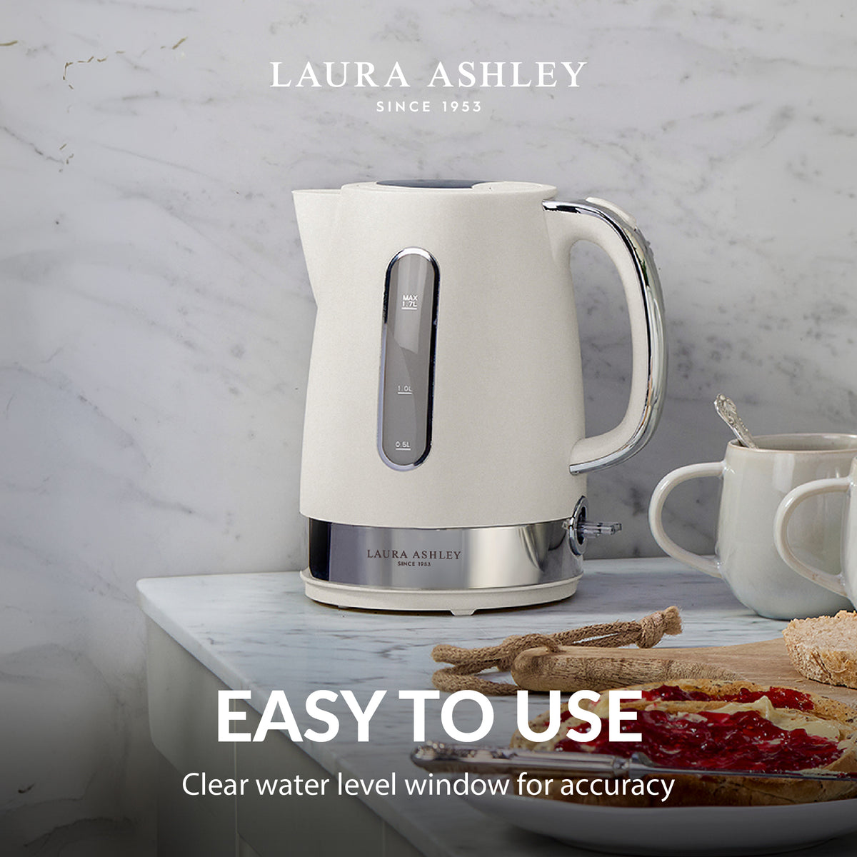 Laura Ashley Solid Jug Kettle