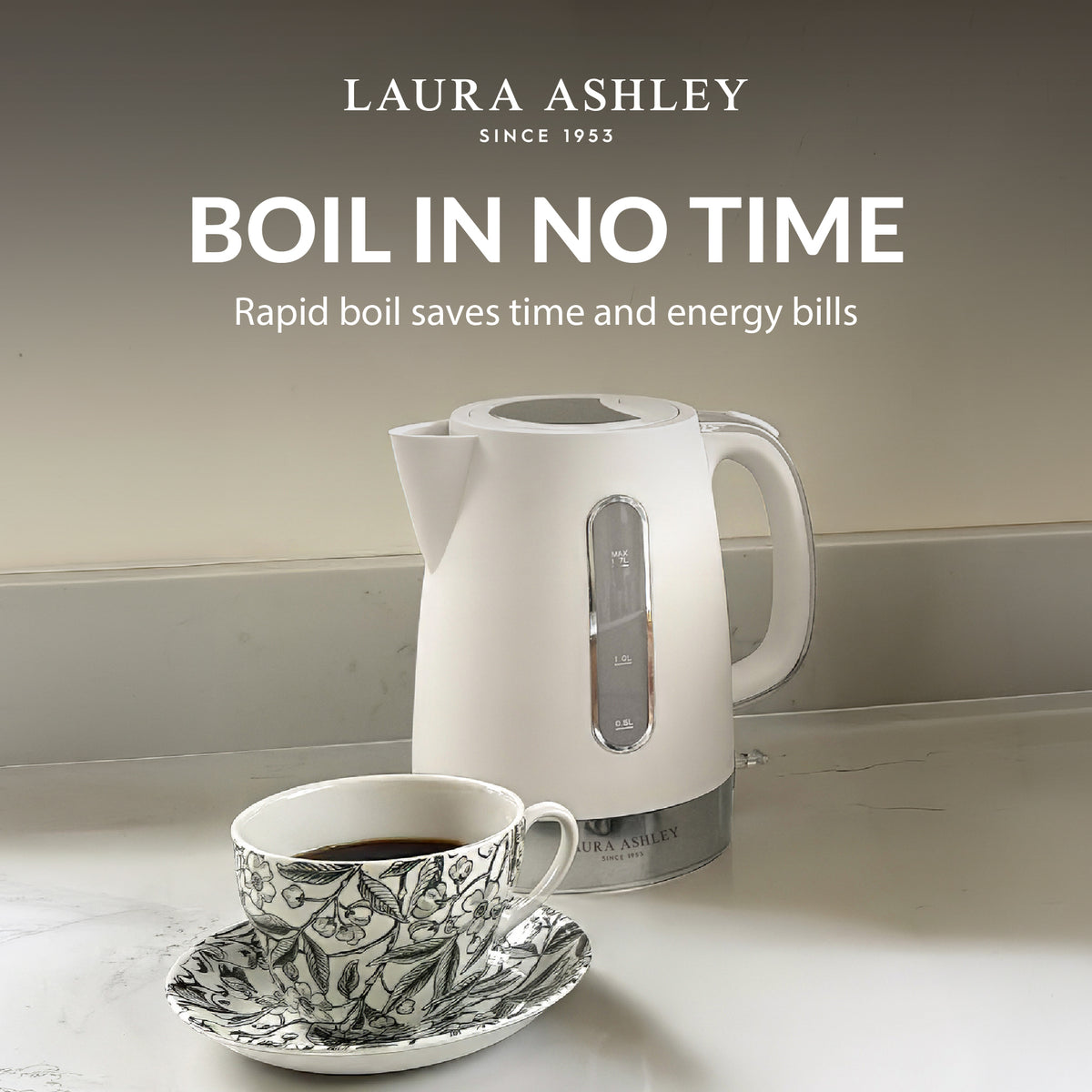 Laura Ashley Solid Jug Kettle
