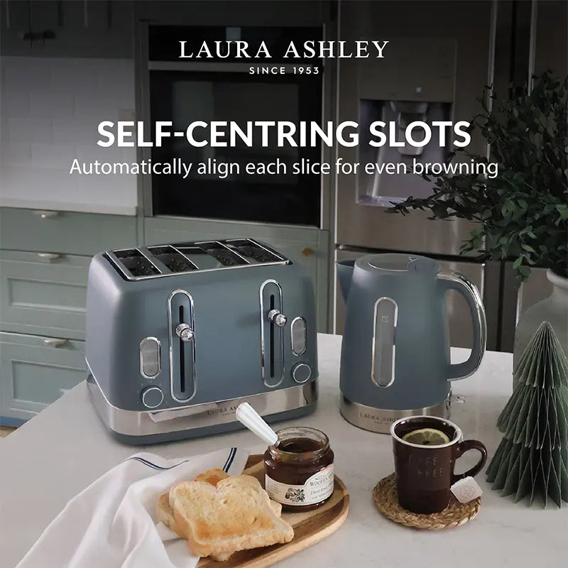 4-Slice Toaster – Laura Ashley Solid Colour Range