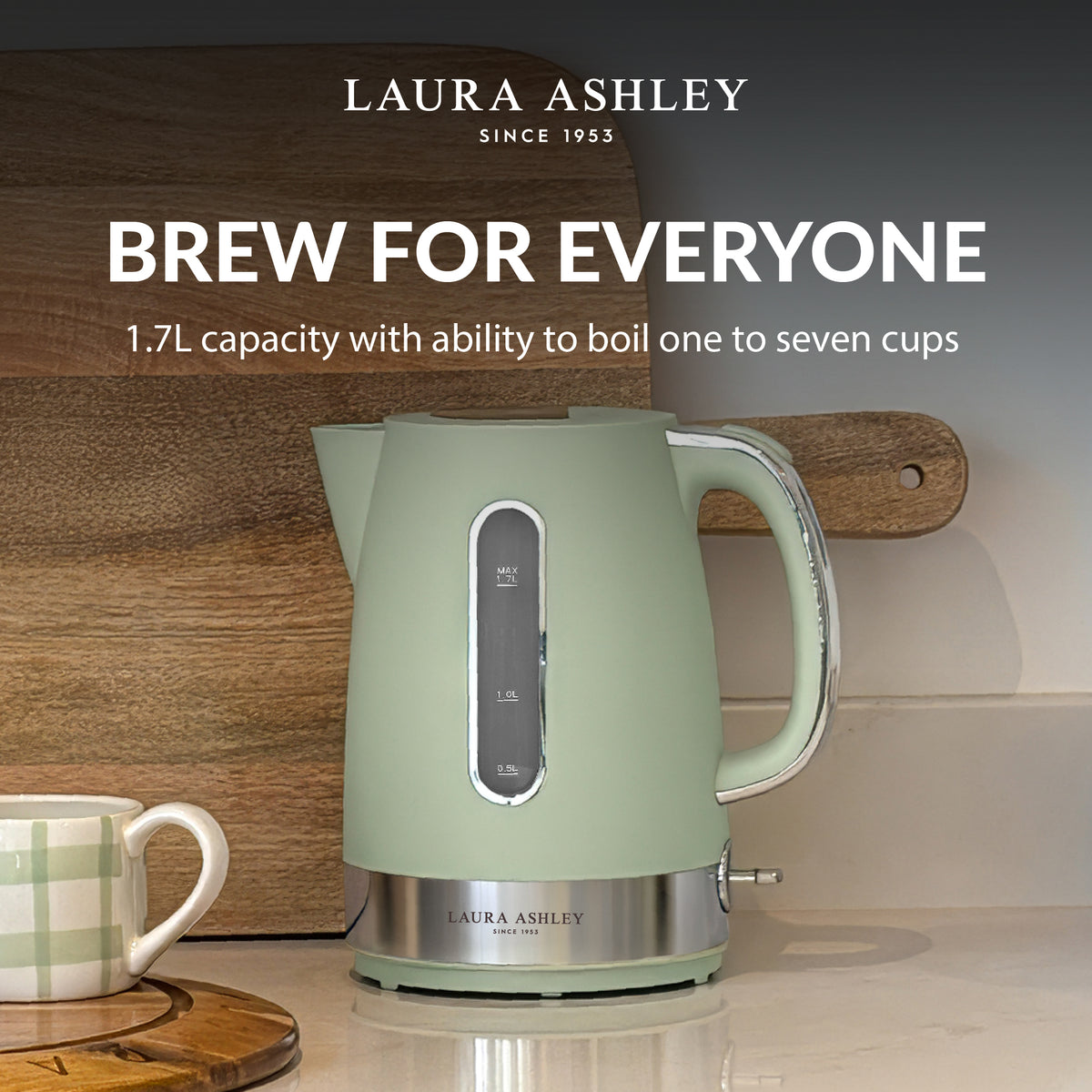 Laura Ashley Solid Jug Kettle