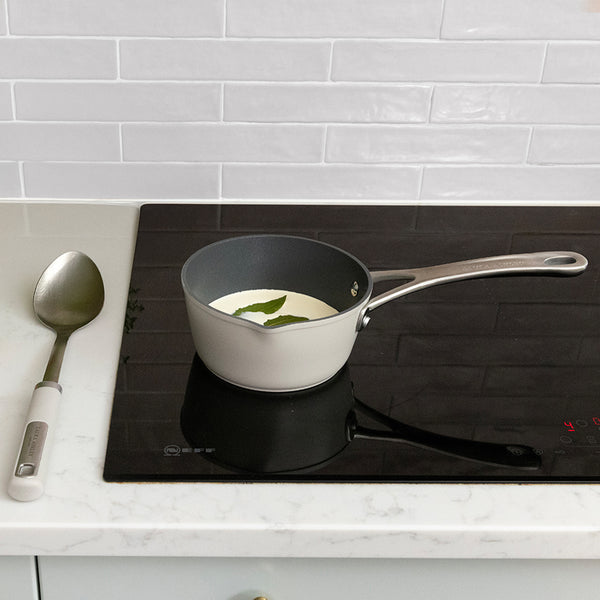 Laura Ashley Non-Stick (16/18/20cm) Saucepan & Milk Pan without Lid