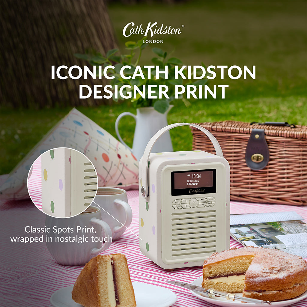 Retro Mini – Cath Kidston DAB & Bluetooth Radio