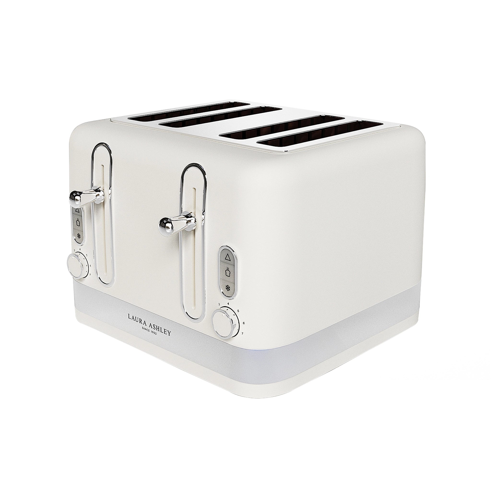 Laura Ashley Solid 4-Slice Toaster