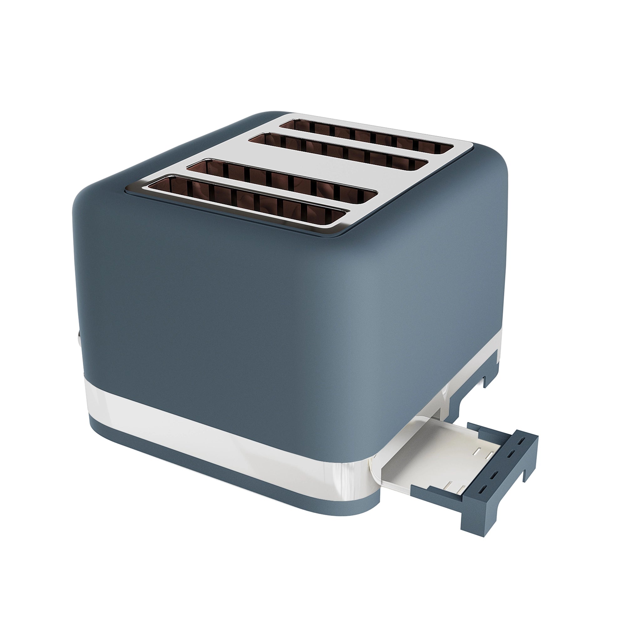 Laura Ashley Solid 4-Slice Toaster