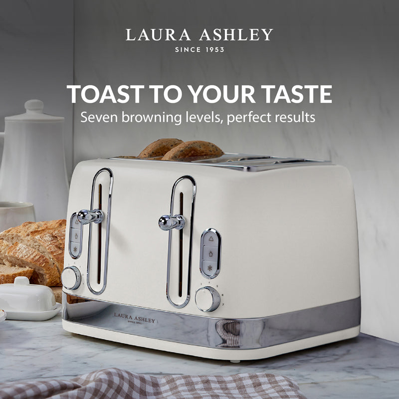 Laura Ashley’s 4-Slice Toaster – Solid Colour Range