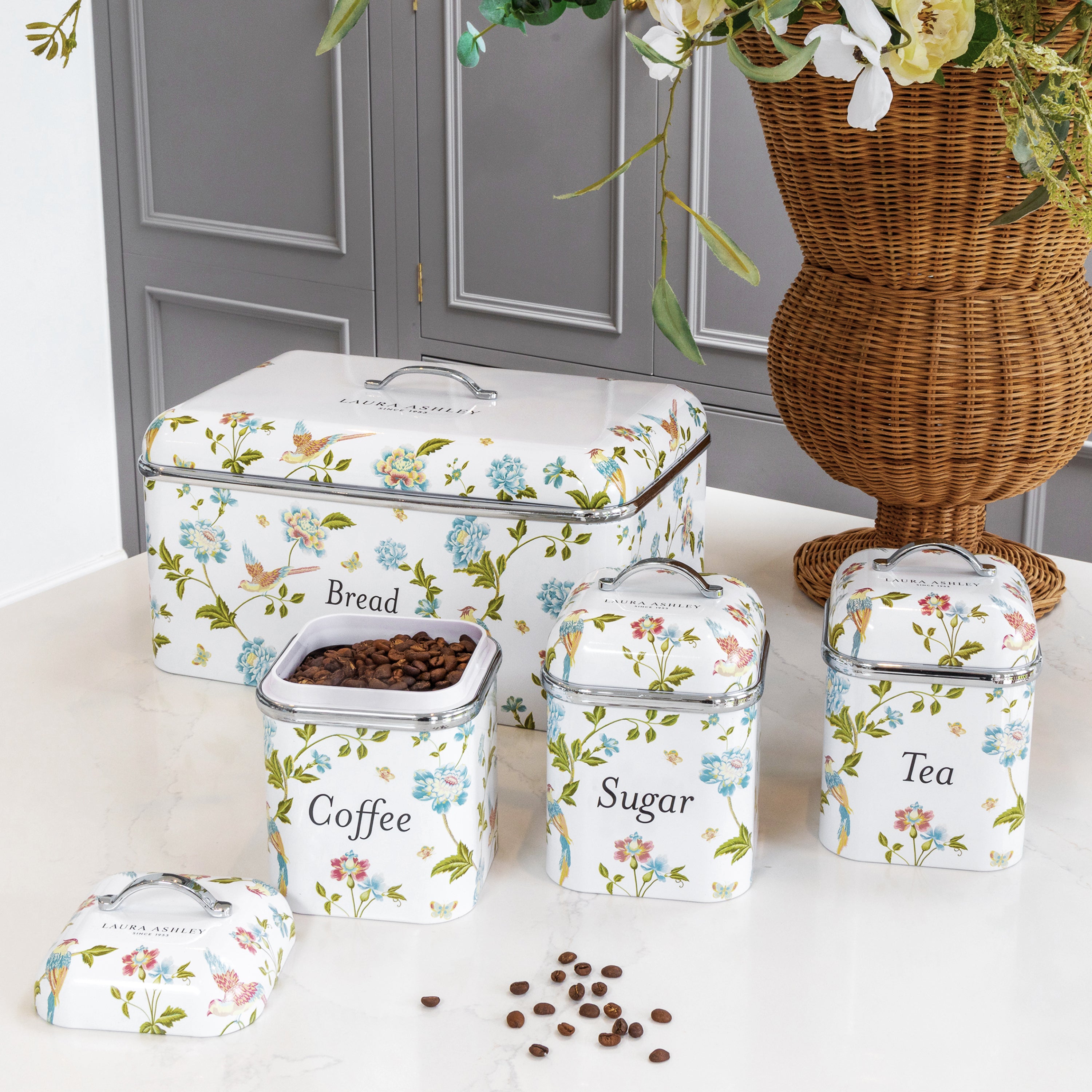 Laura Ashley’s Bread Bins – Kitchen Storage