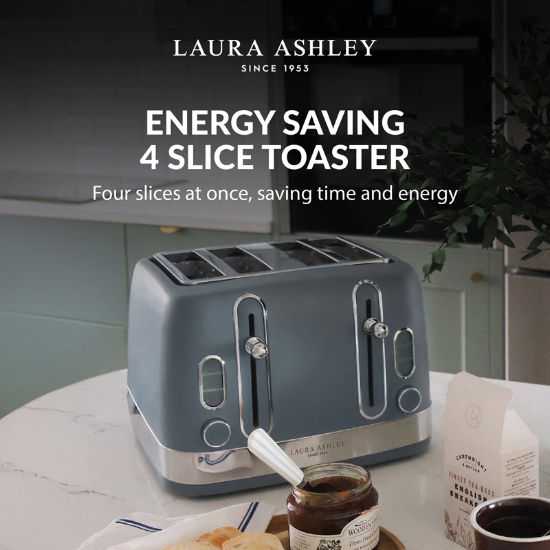 Laura Ashley’s 4-Slice Toaster – Solid Colour Range