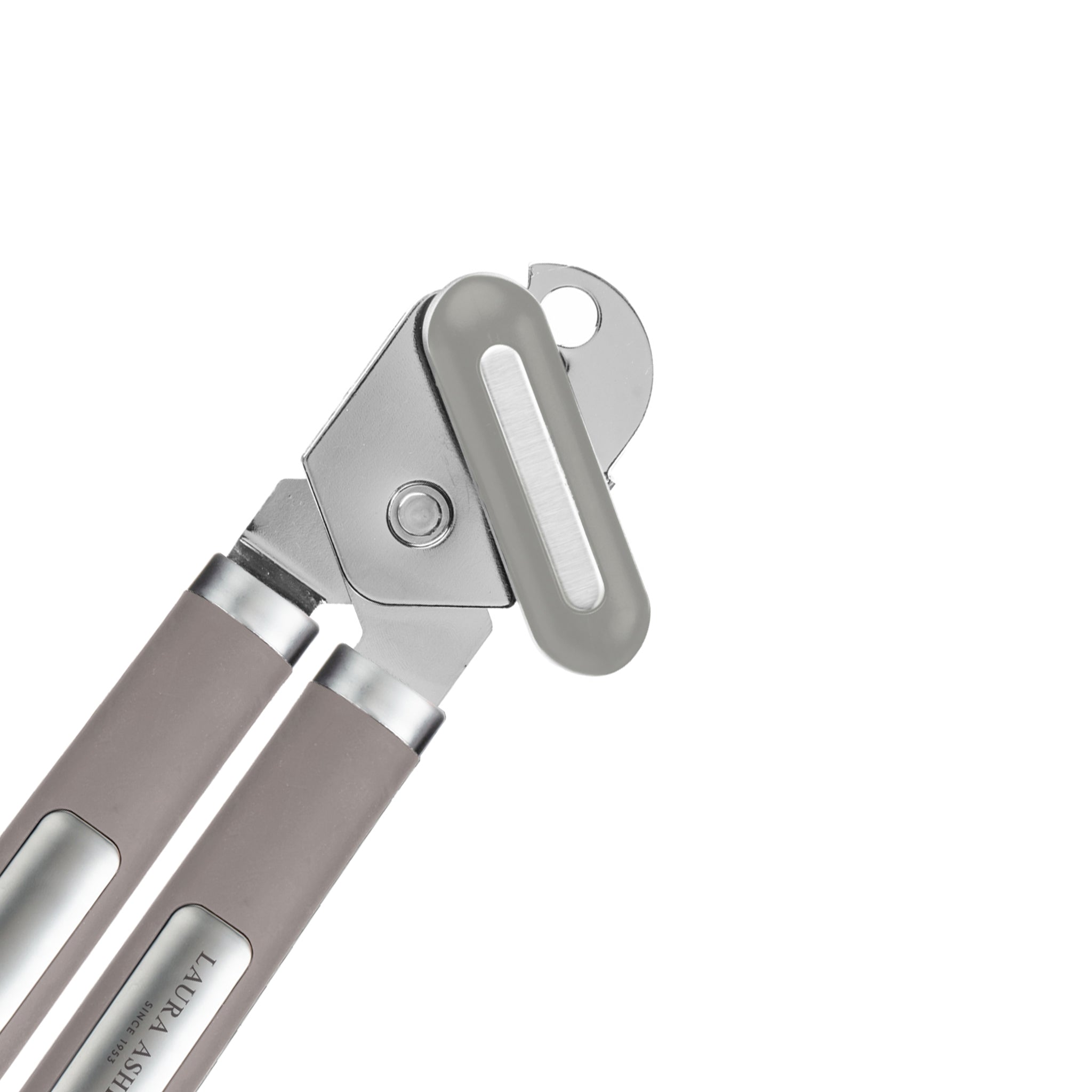 Laura Ashley Stainless Steel Can Opener with Soft Touch Handle
