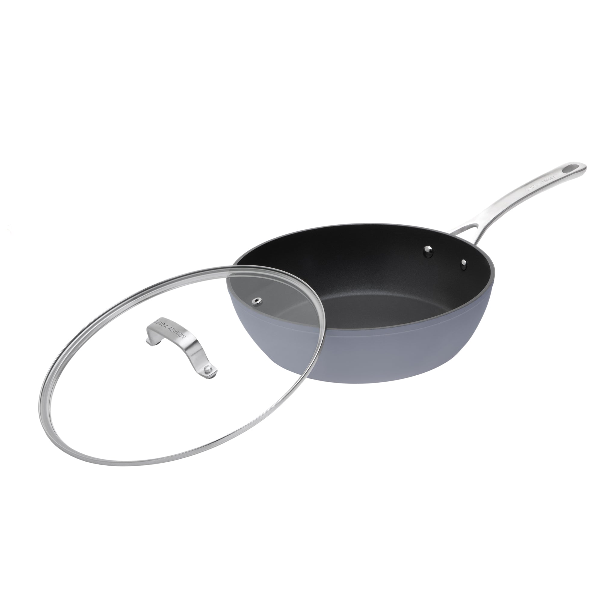 Laura Ashley 28 CM Deep Frying Sauté Pan with Lid