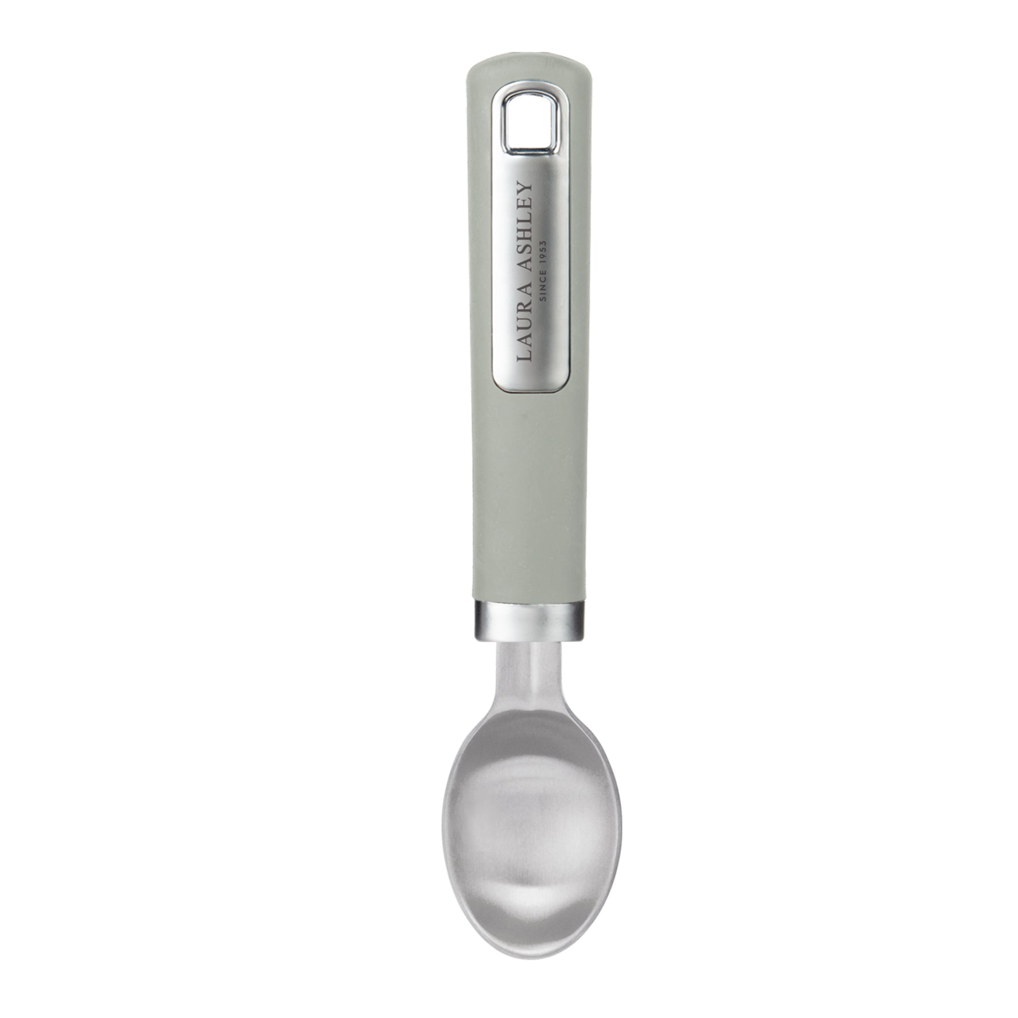 Laura Ashley Stainless Steel Ice Cream Spoon with Soft Touch Handle