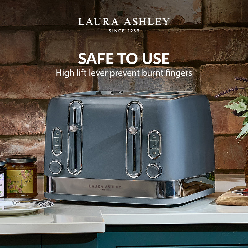 Laura Ashley’s 4-Slice Toaster – Solid Colour Range
