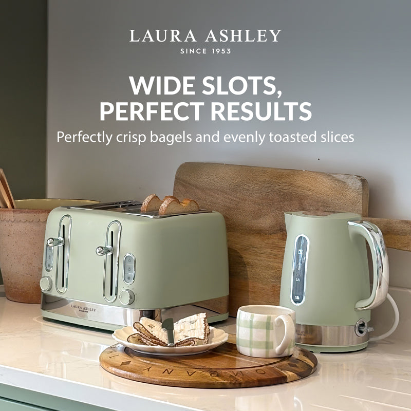 Laura Ashley’s 4-Slice Toaster – Solid Colour Range