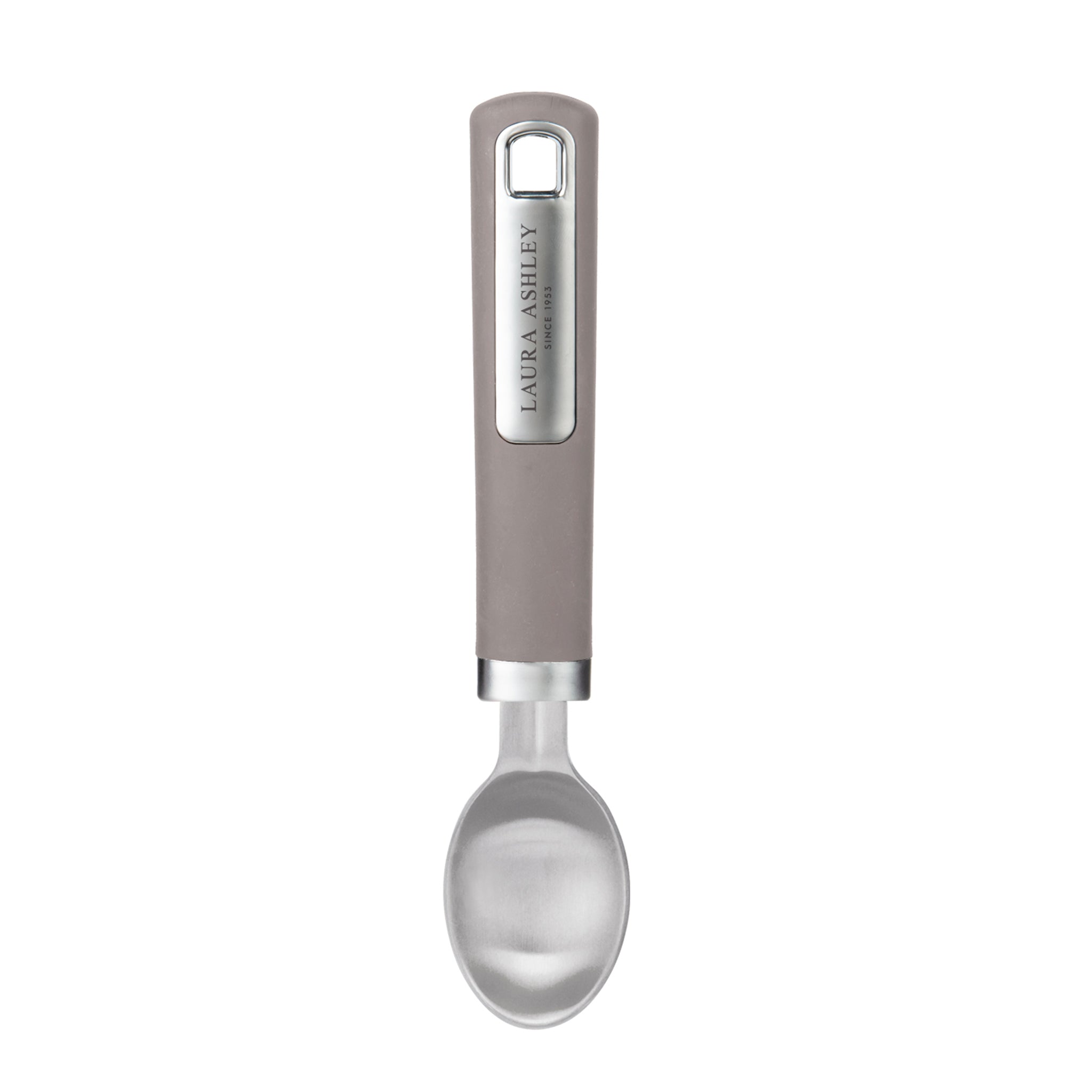 Laura Ashley Stainless Steel Ice Cream Spoon with Soft Touch Handle