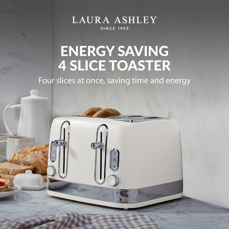 Laura Ashley’s 4-Slice Toaster – Solid Colour Range