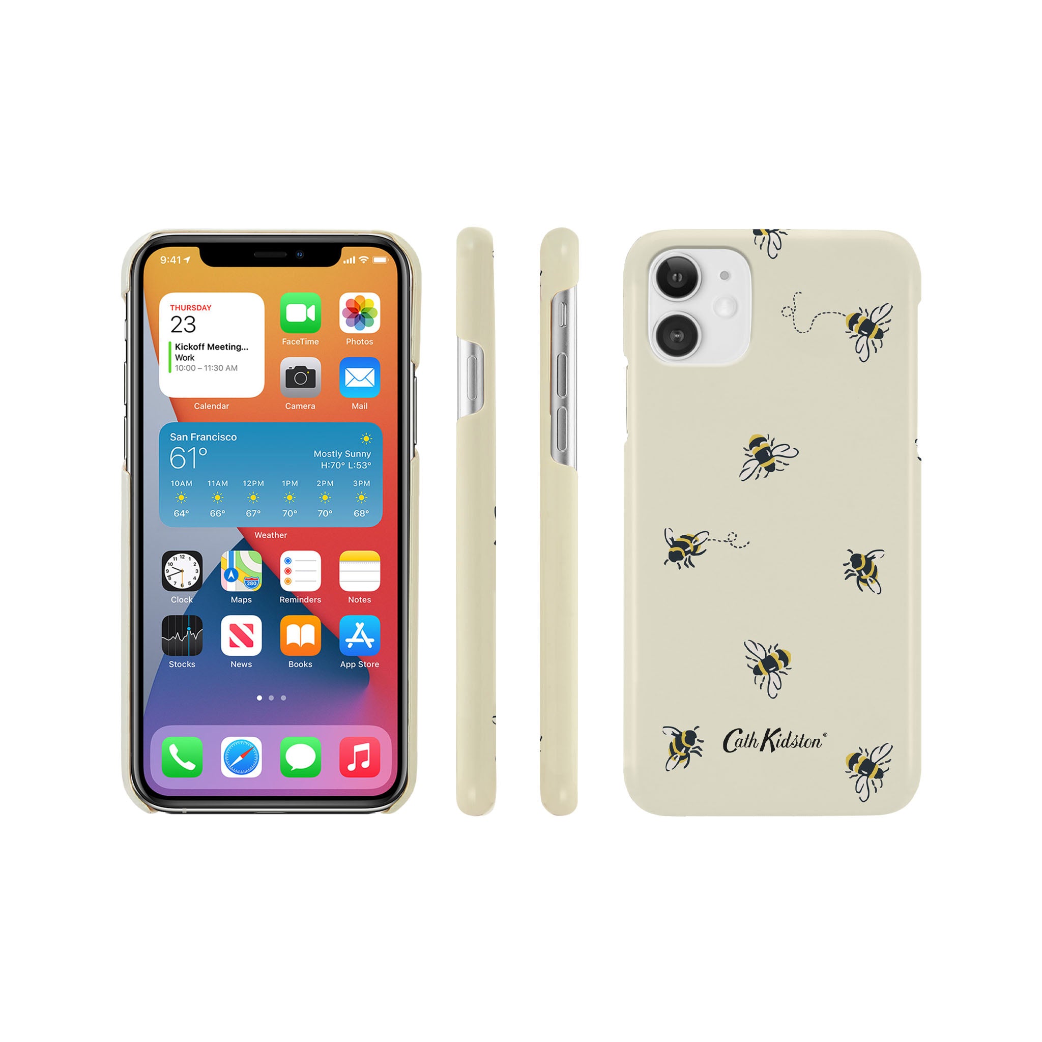 The MYVQ iPhone series 11 premium high gloss scratch-resistant phone case. Featuring a luxurious microfiber insert to cradle and protect your smartphone device.