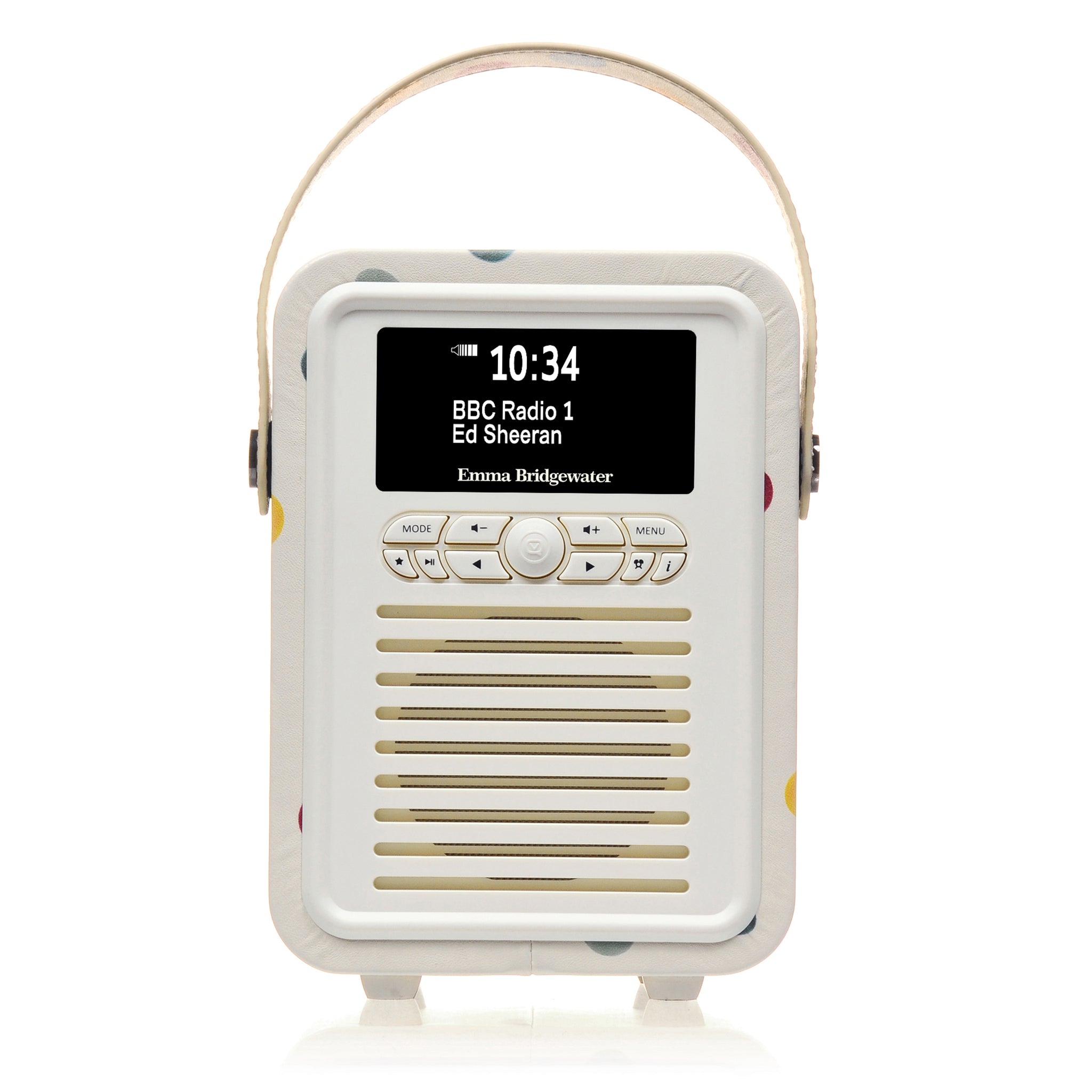 The Emma Bridgewater collection includes a range of stunning Digital Radios, all available in a wide range of patterns to perfectly complete your home.