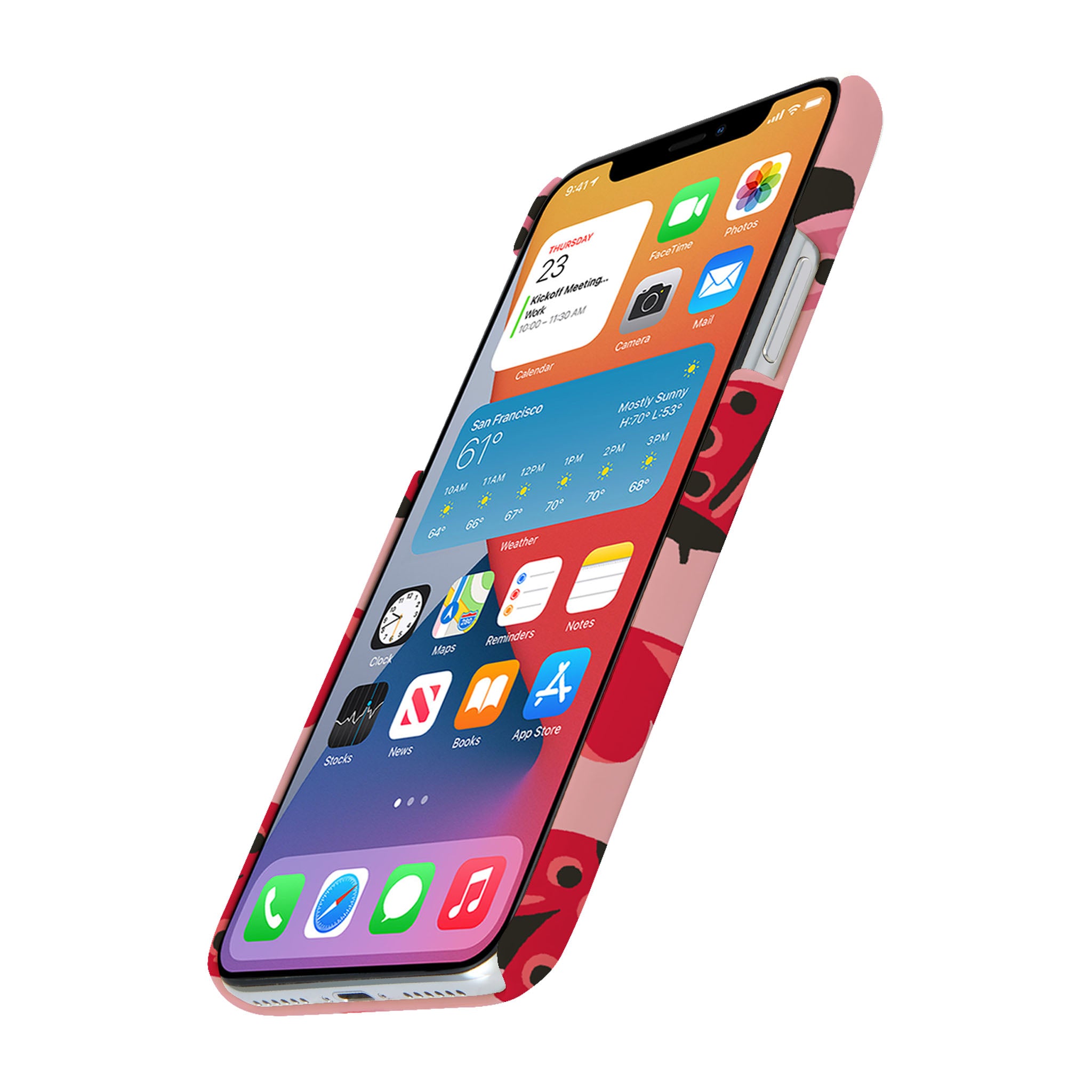 The MYVQ iPhone series 11 premium high gloss scratch-resistant phone case. Featuring a luxurious microfiber insert to cradle and protect your smartphone device.