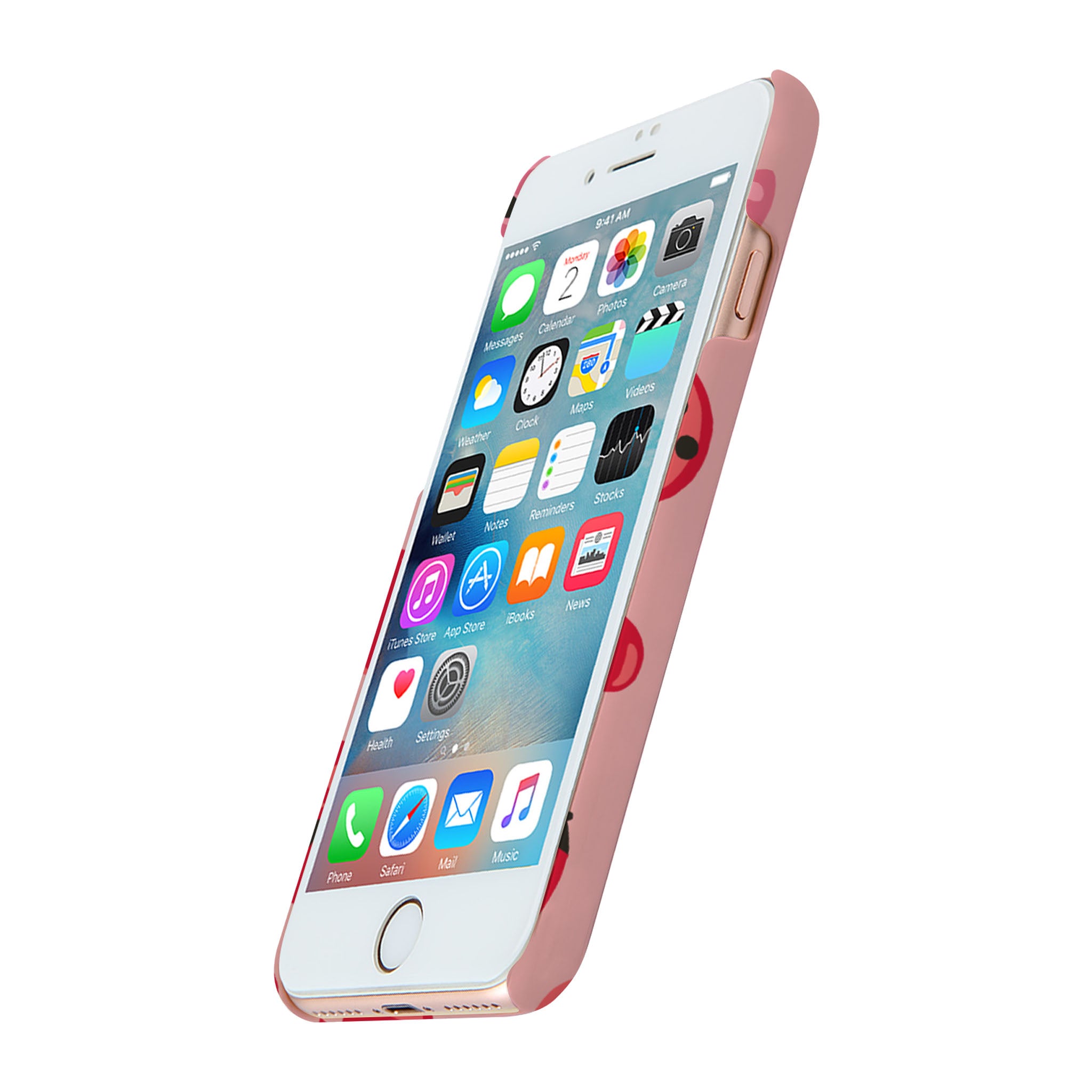 The MYVQ iPhone series 6/7/8 premium high gloss scratch-resistant phone case. Featuring a luxurious microfiber insert to cradle and protect your smartphone device.