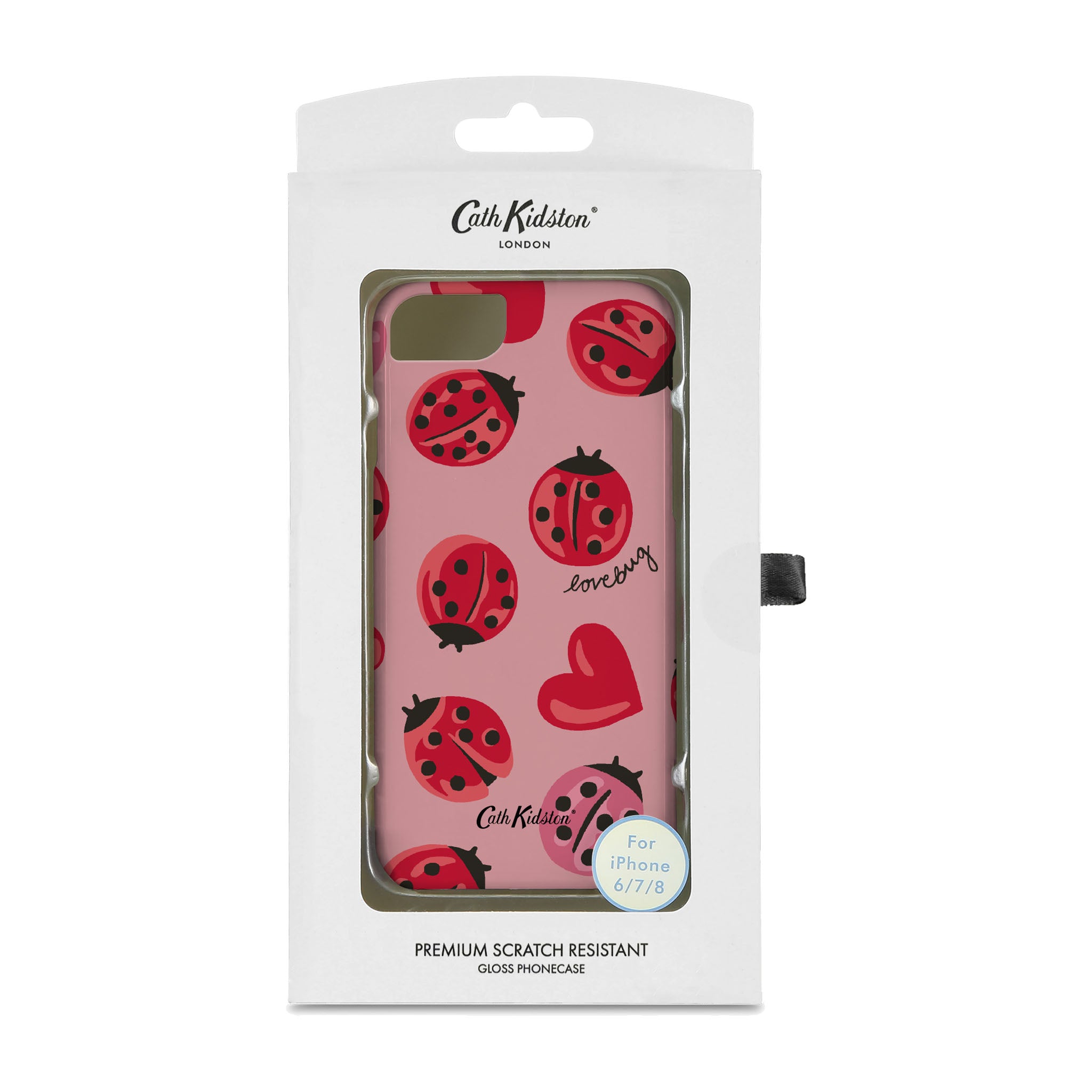 The MYVQ iPhone series 6/7/8 premium high gloss scratch-resistant phone case. Featuring a luxurious microfiber insert to cradle and protect your smartphone device.