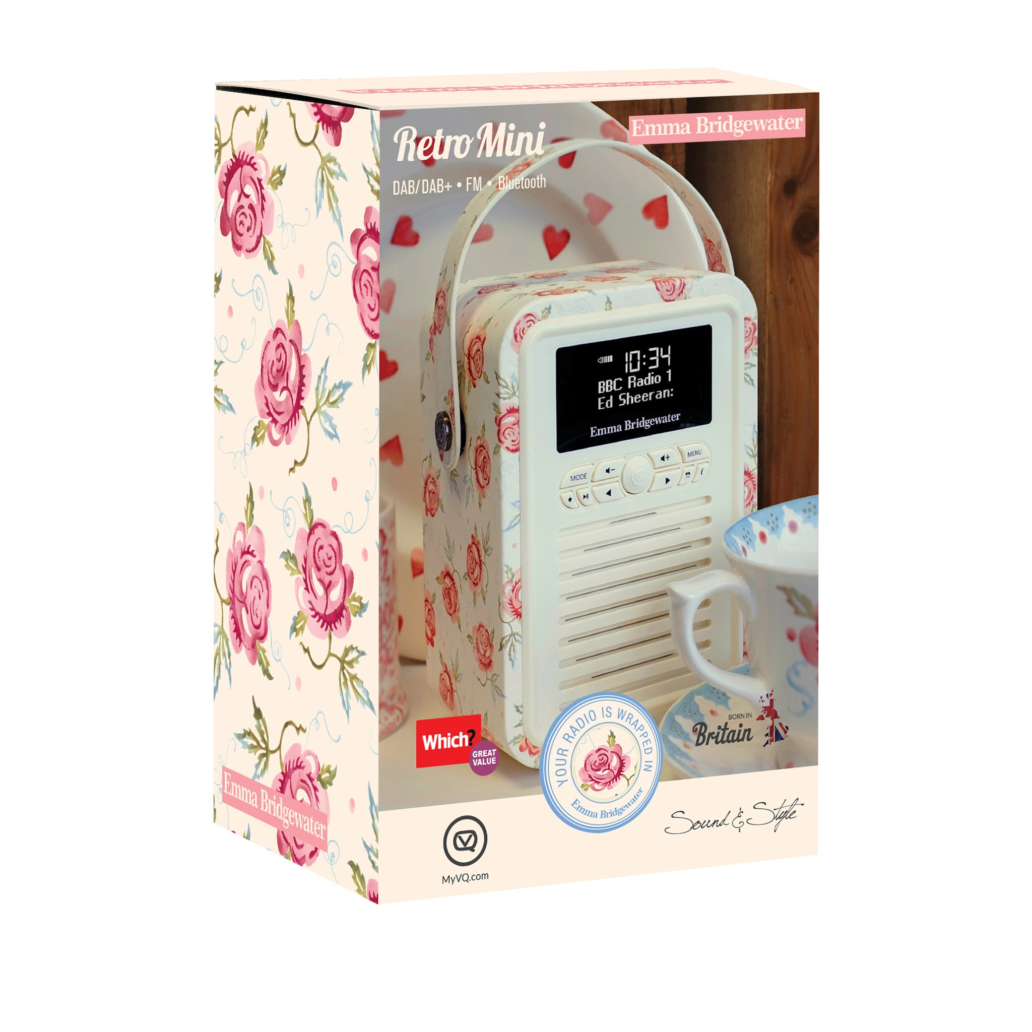 The Emma Bridgewater collection includes a range of stunning Digital Radios, all available in a wide range of patterns to perfectly complete your home.