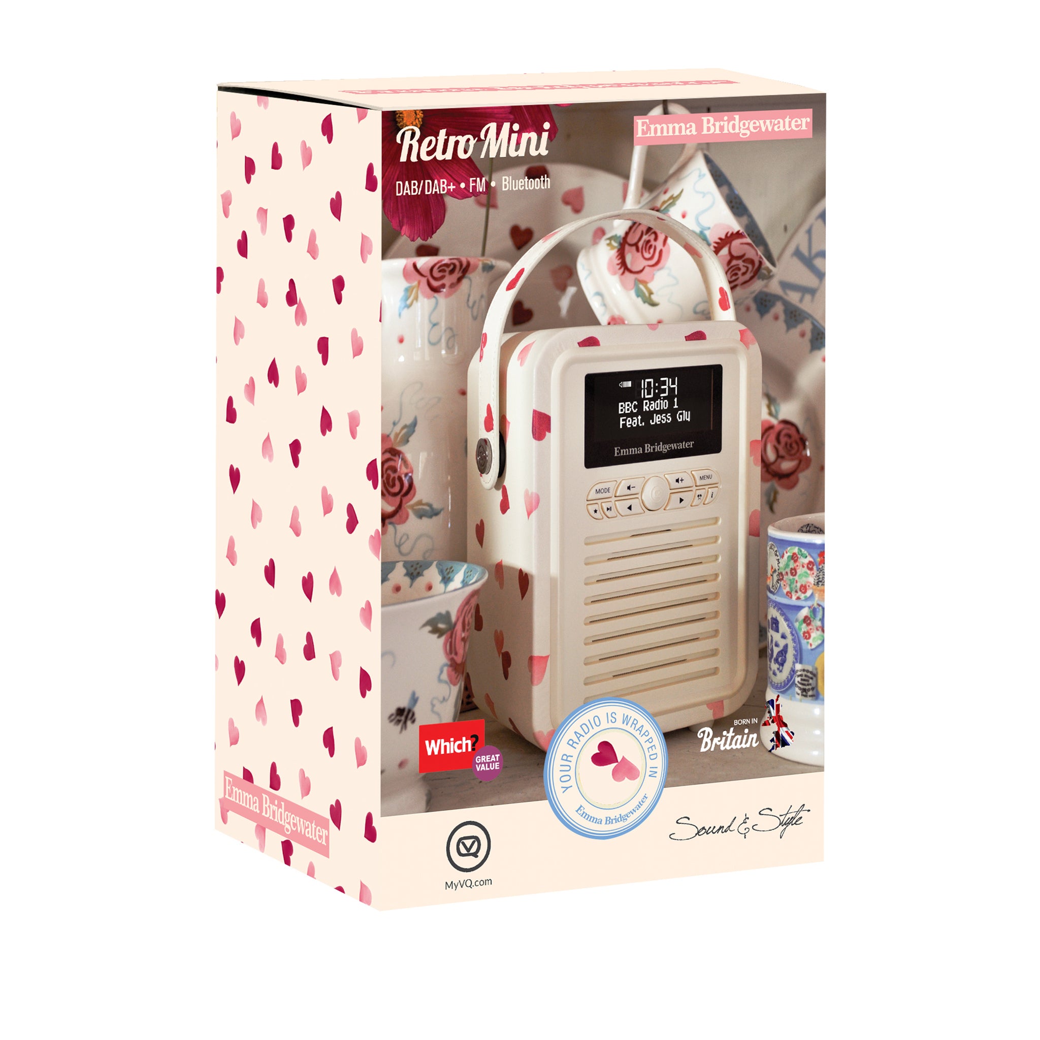 The Emma Bridgewater collection includes a range of stunning Digital Radios, all available in a wide range of patterns to perfectly complete your home.