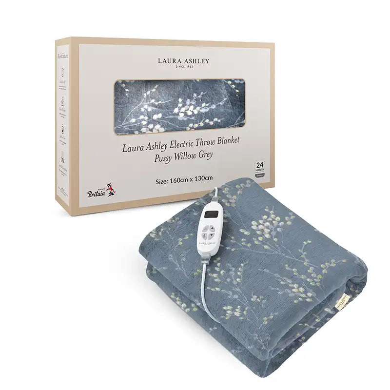 Laura Ashley Electric Throw Blanket