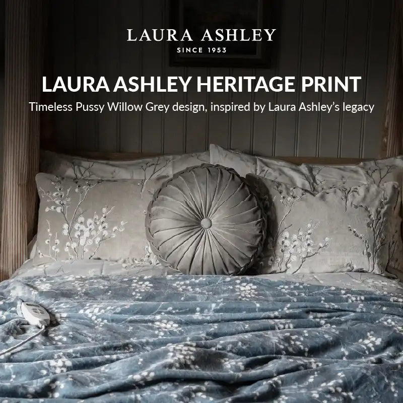 Laura Ashley Electric Throw Blanket