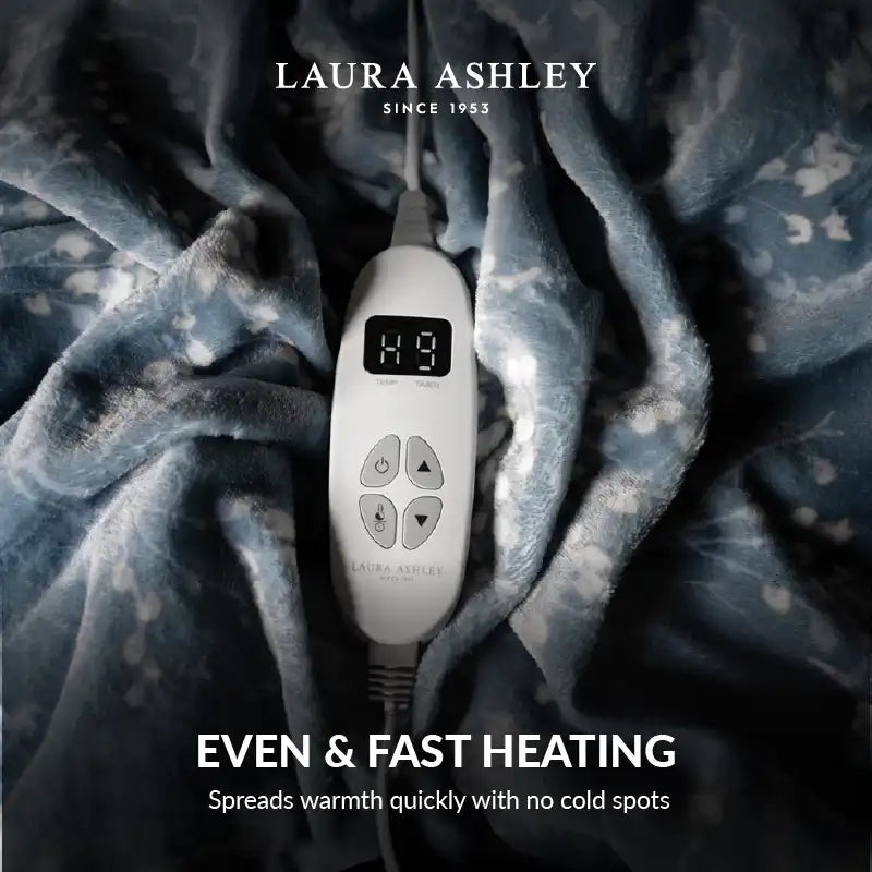 Laura Ashley Electric Throw Blanket