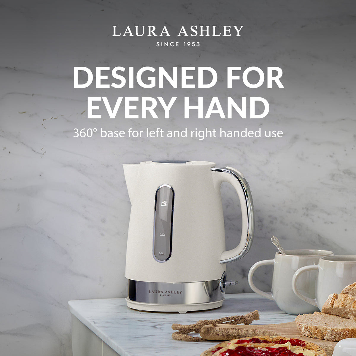 Laura Ashley Solid Jug Kettle
