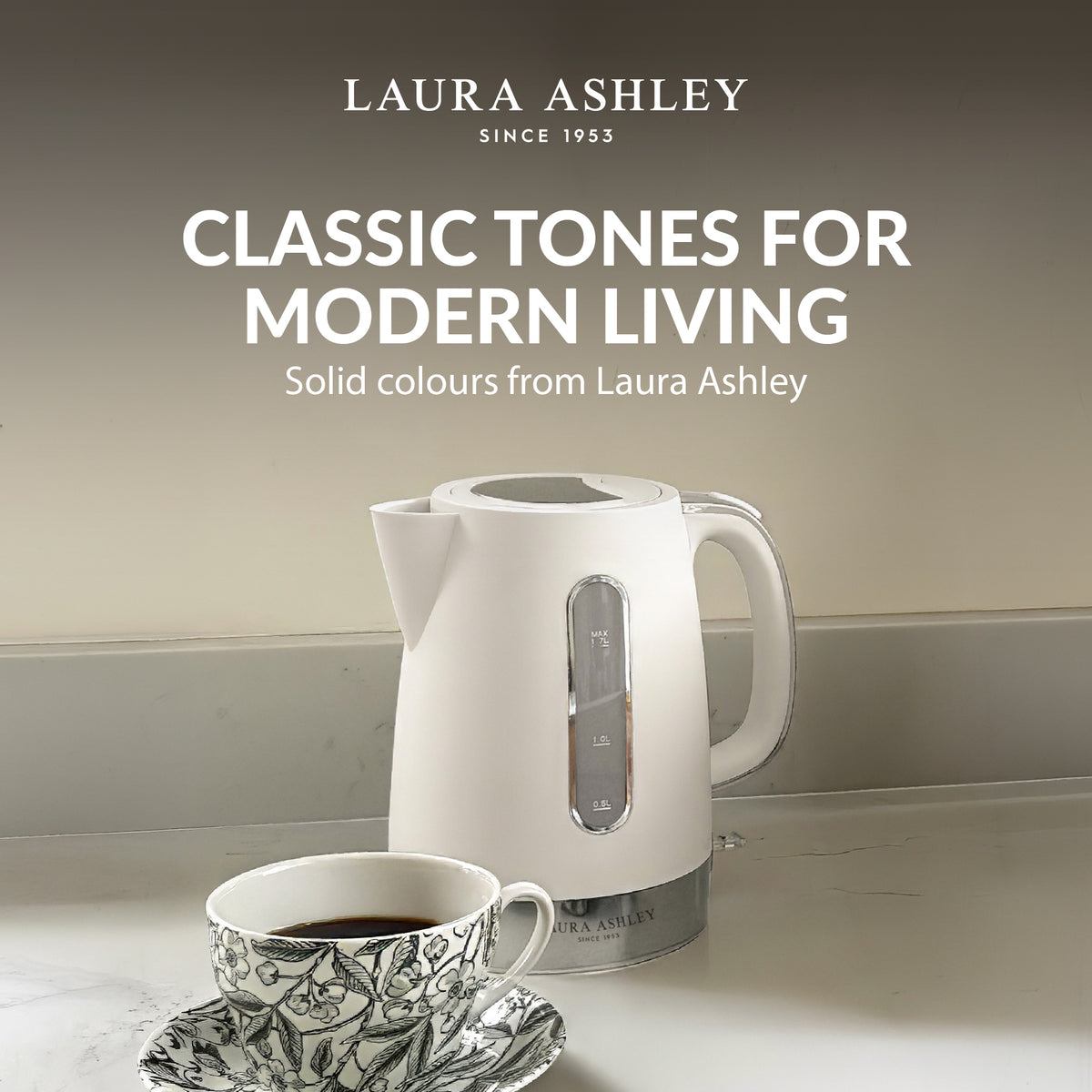 Laura Ashley Solid Jug Kettle