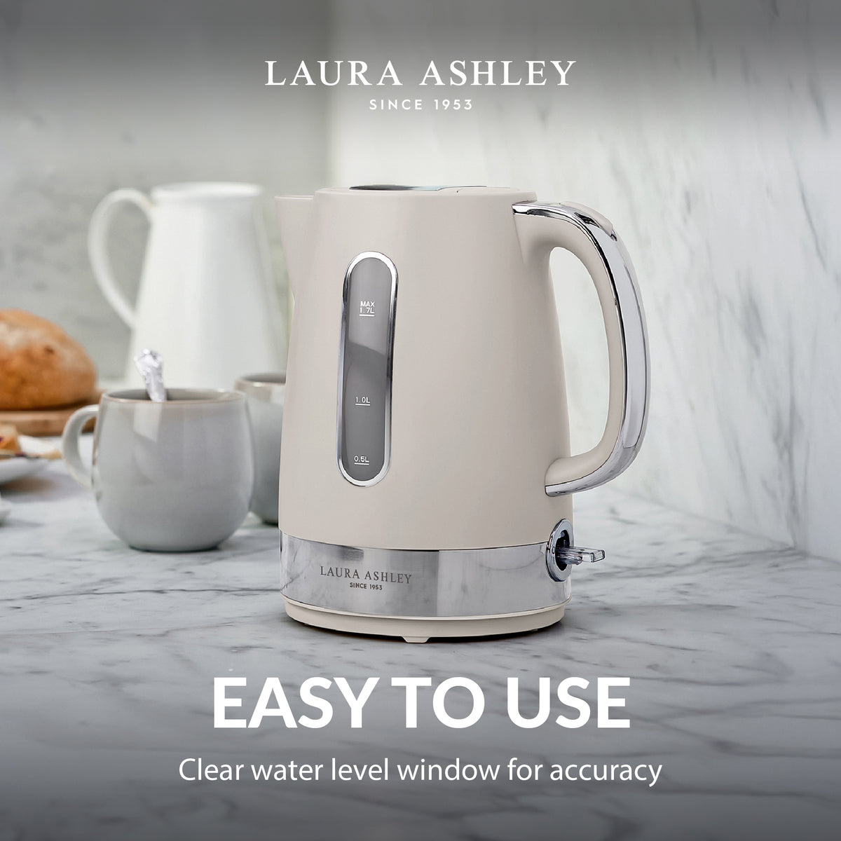Laura Ashley Solid Jug Kettle