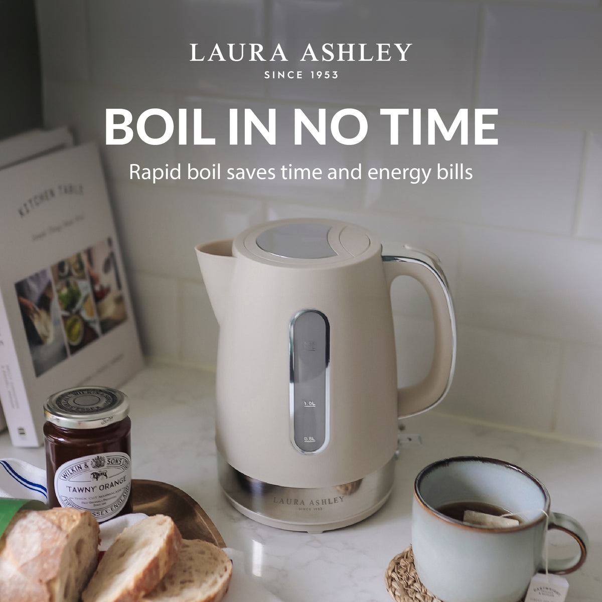Laura Ashley Solid Jug Kettle