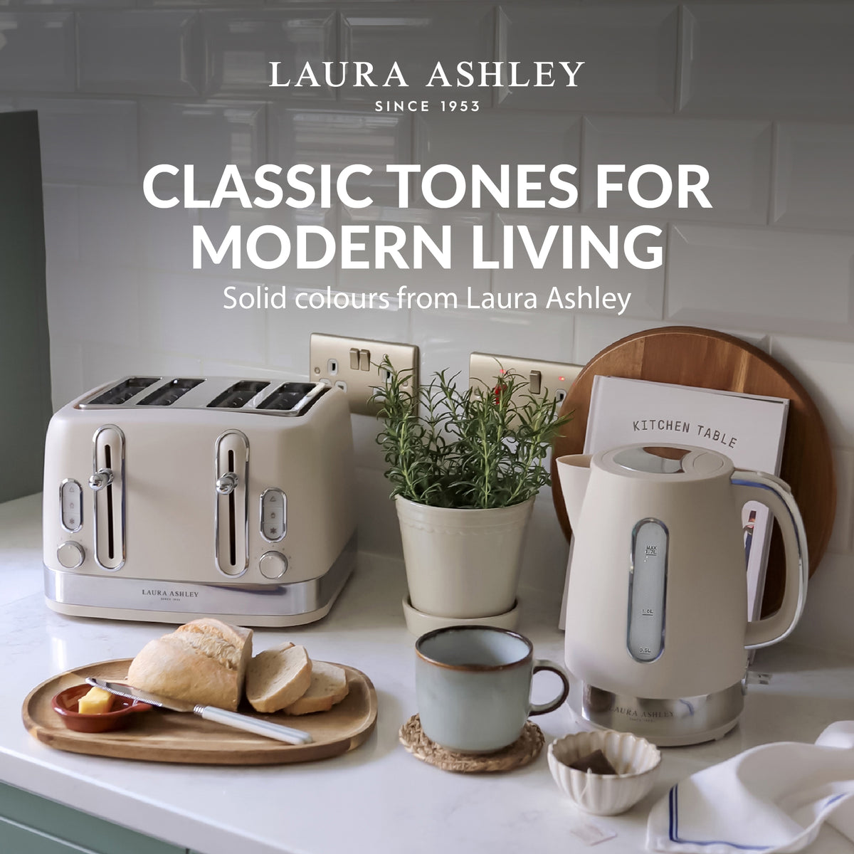 Laura Ashley Solid Jug Kettle
