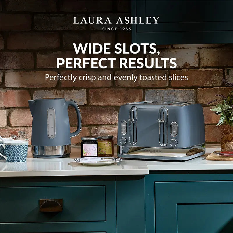 4-Slice Toaster – Laura Ashley Solid Colour Range