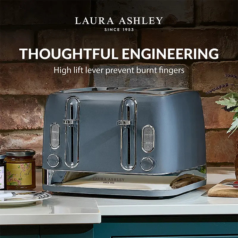 4-Slice Toaster – Laura Ashley Solid Colour Range