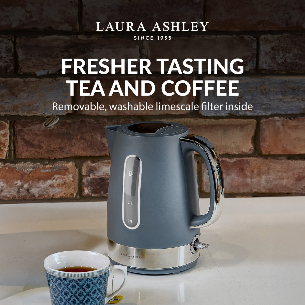 Laura Ashley Solid Jug Kettle