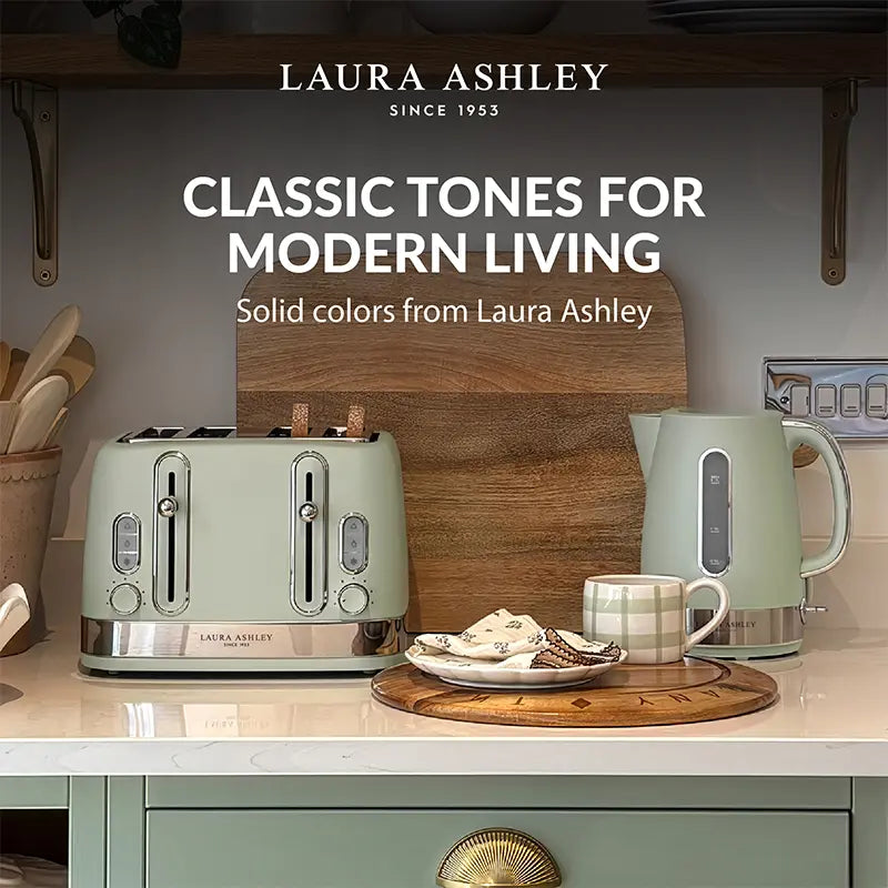 4-Slice Toaster – Laura Ashley Solid Colour Range