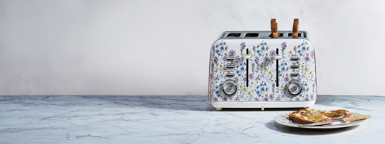 The Laura Ashley 4-Slice Toaster