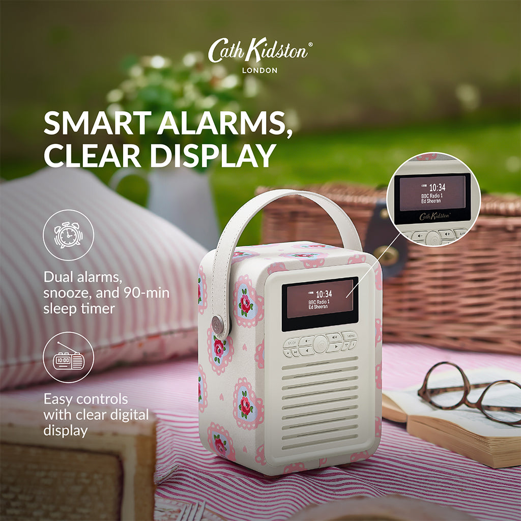 Retro Mini – Cath Kidston DAB & Bluetooth Radio
