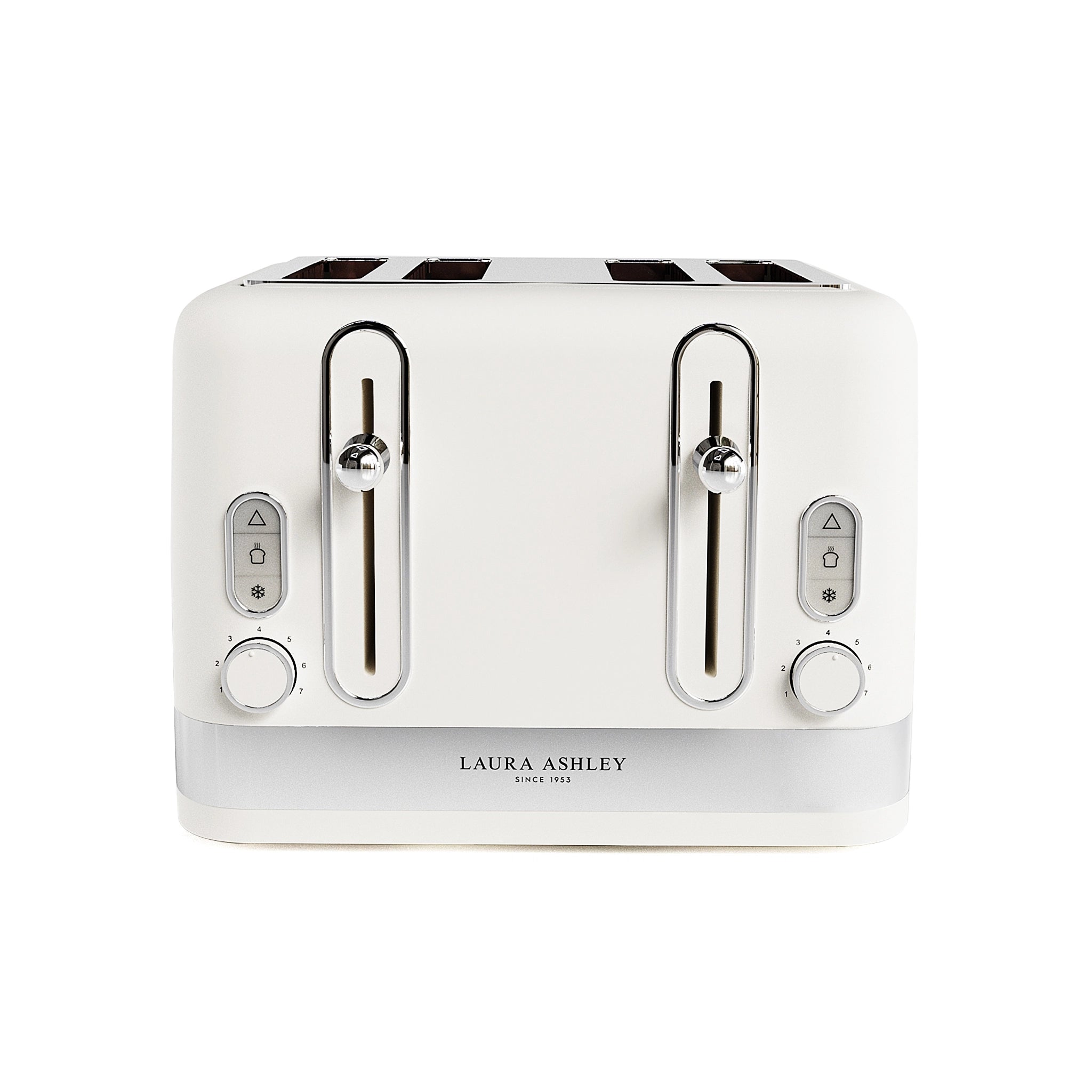 Laura Ashley Solid 4-Slice Toaster