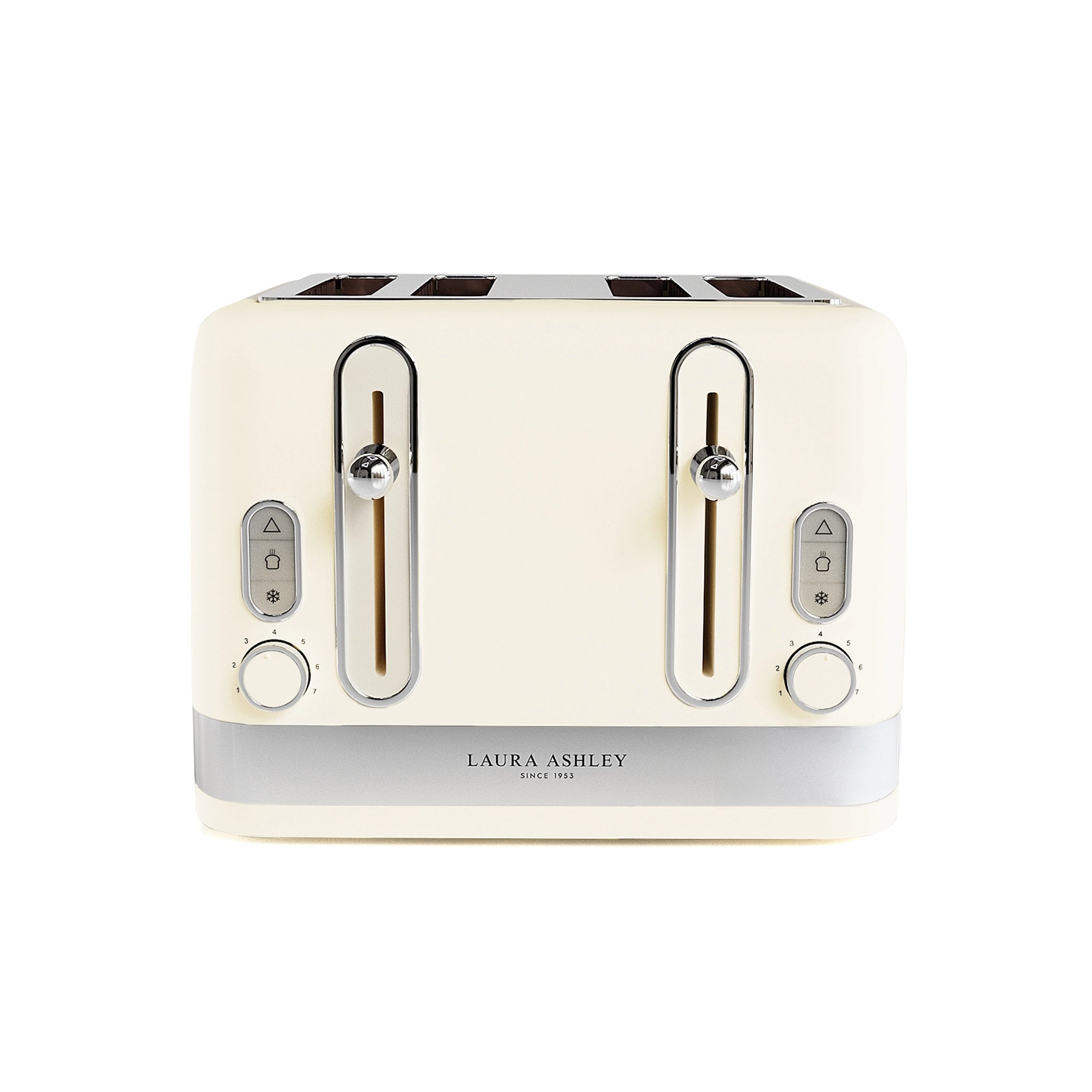 Laura Ashley Solid 4-Slice Toaster