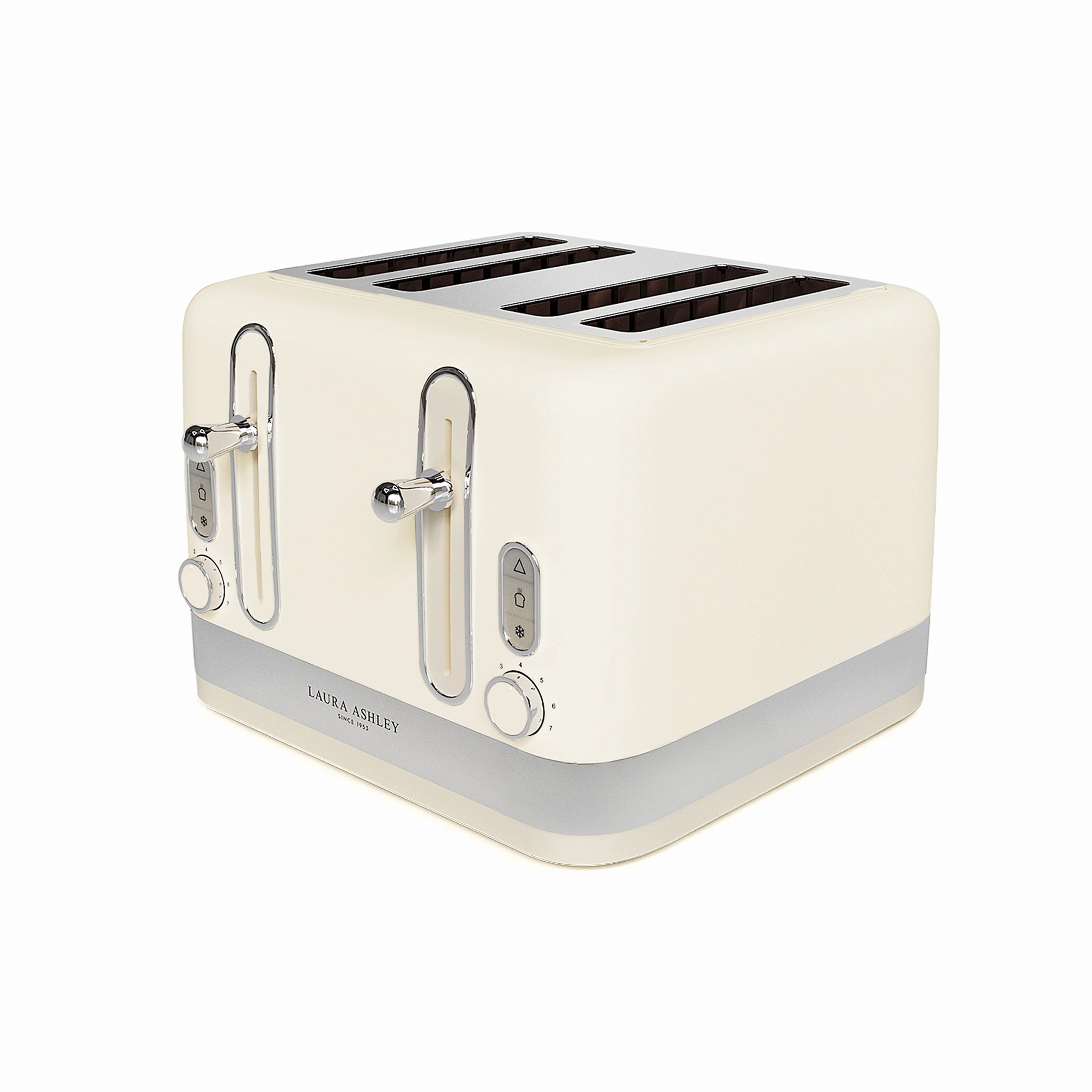 Laura Ashley Solid 4-Slice Toaster