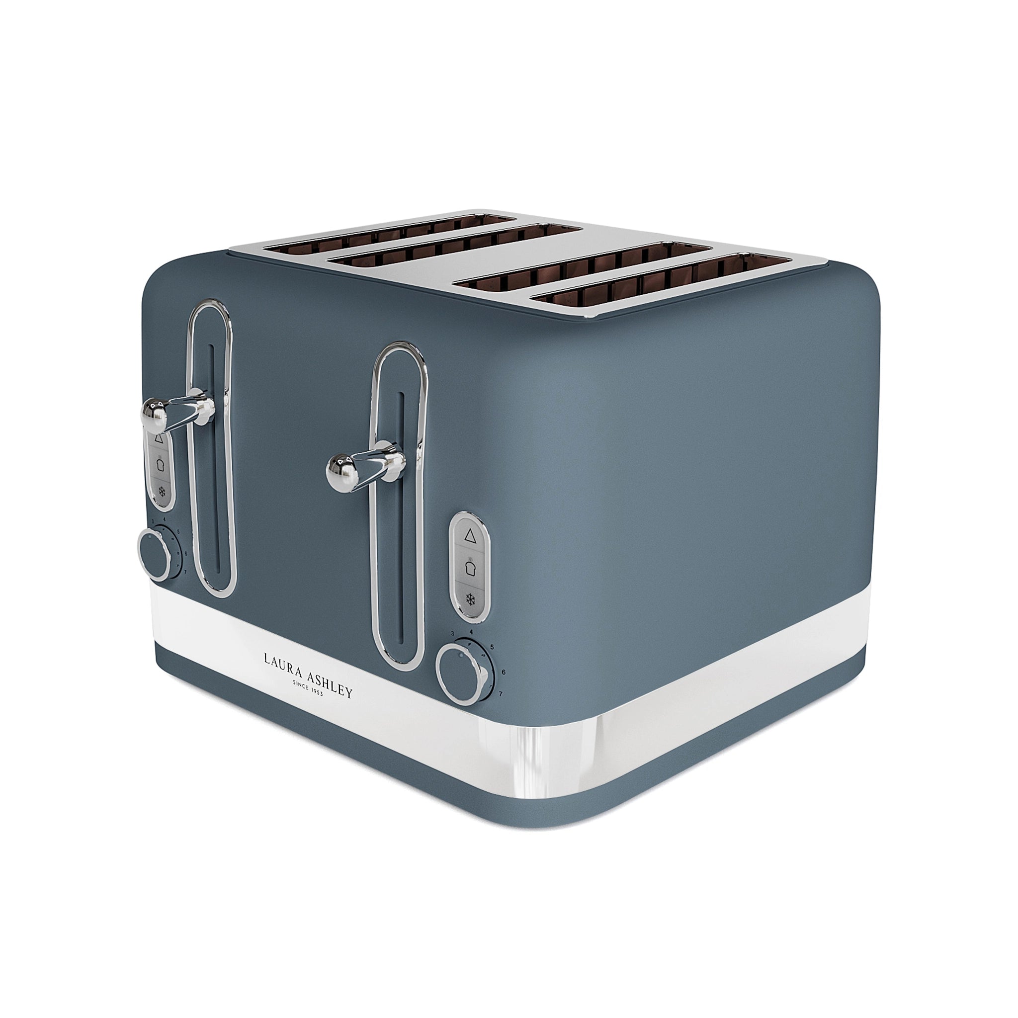Laura Ashley Solid 4-Slice Toaster