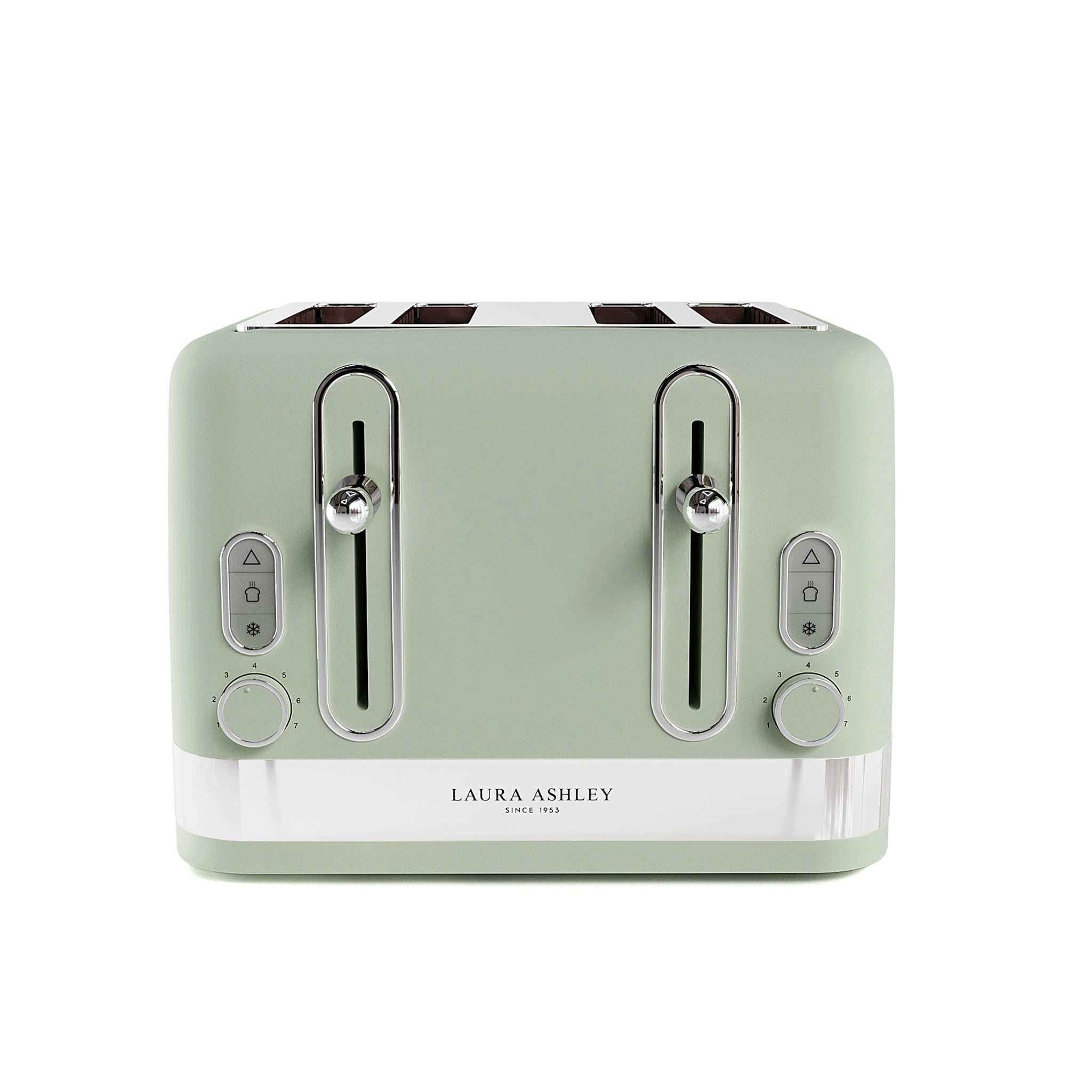 Laura Ashley Solid 4-Slice Toaster