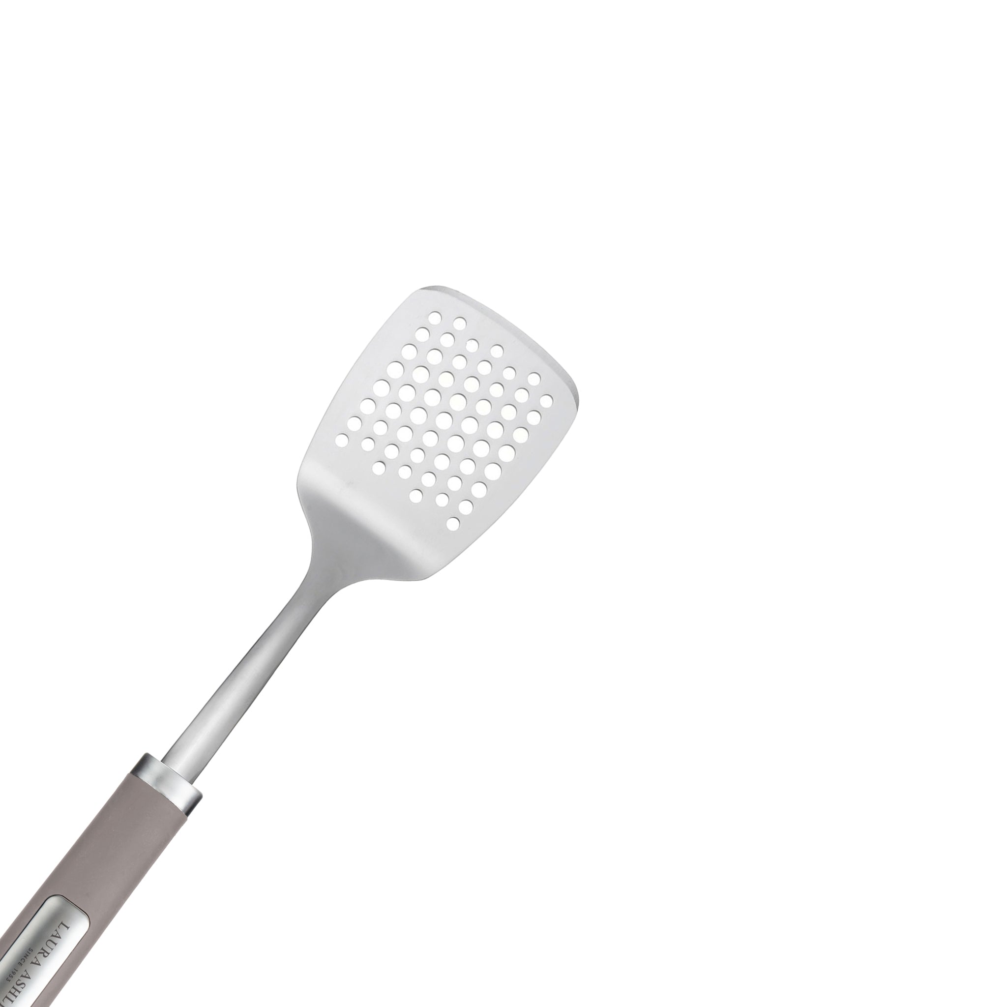 Laura Ashley Stainless Steel Slotted Turner with Soft Touch Handle
