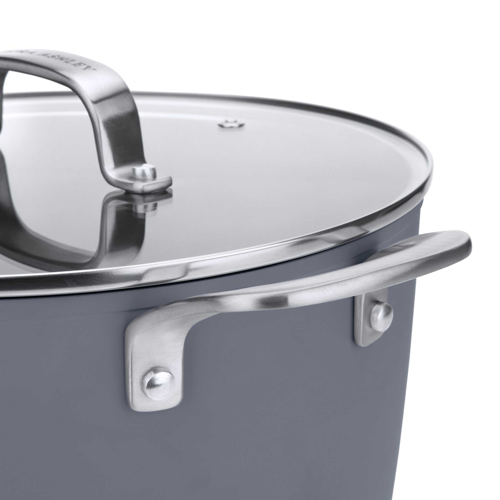 Laura Ashley 28 cm Casserole Pot with Glass Lid