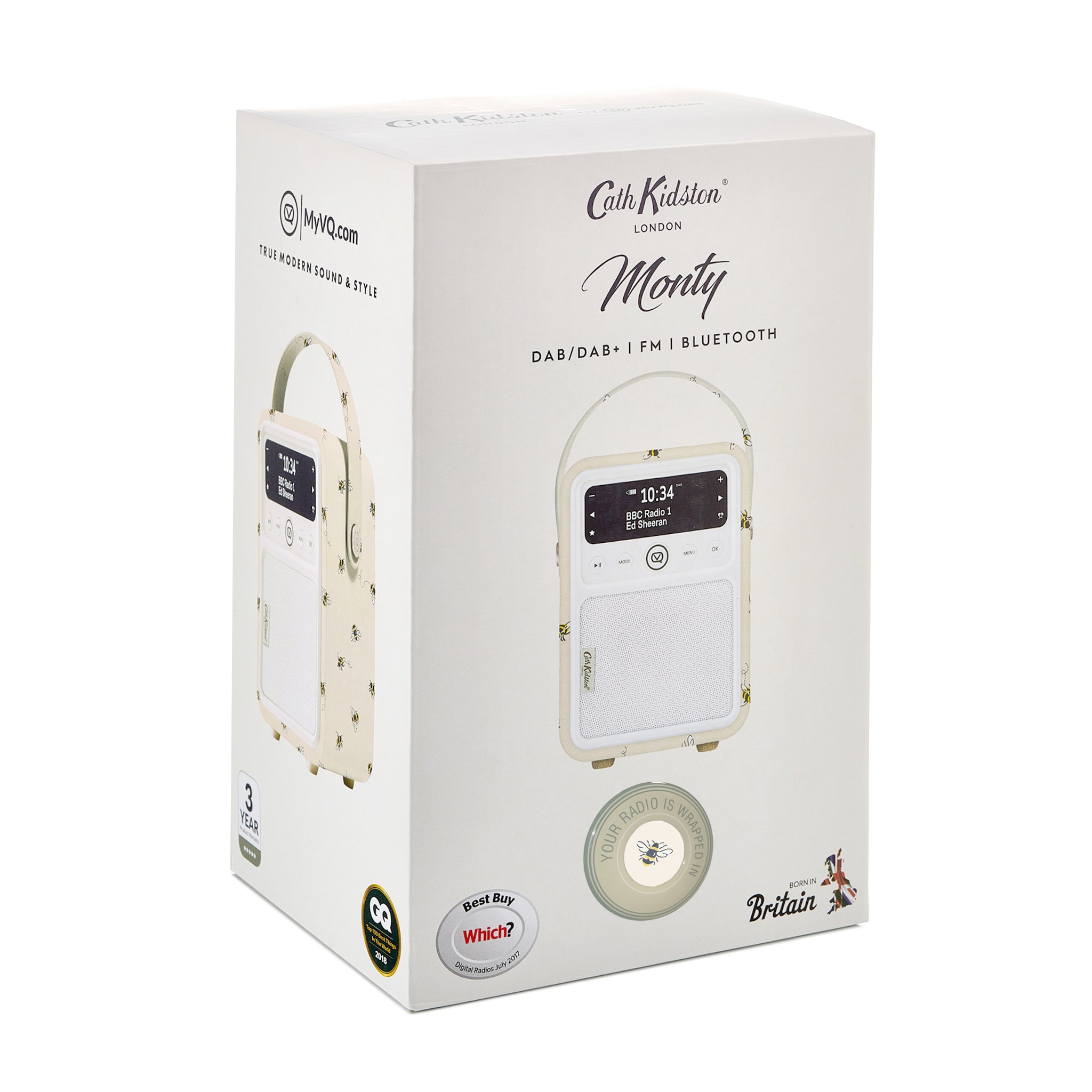 Cath Kidston’s Monty –DAB/DAB+ FM Radio with Bluetooth