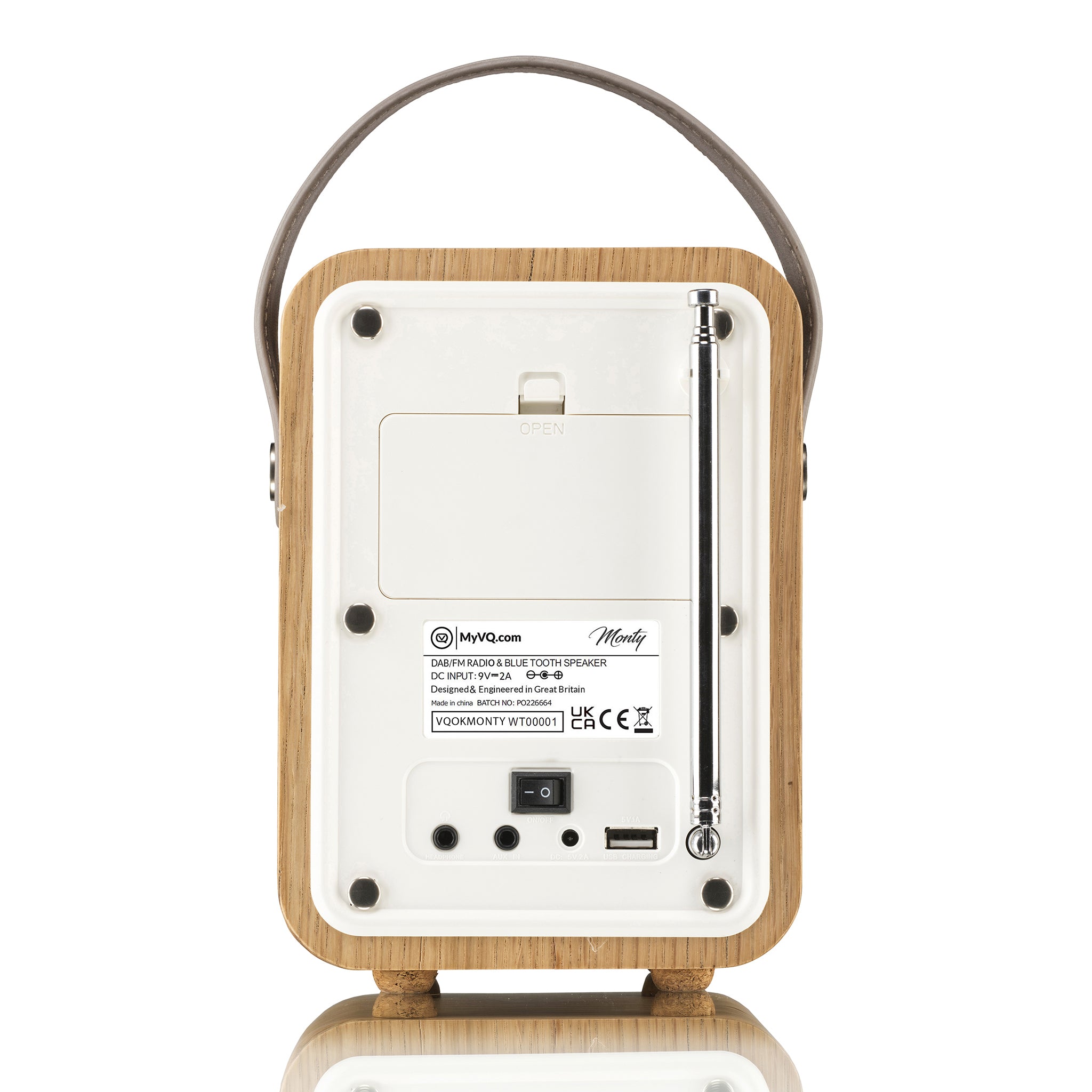 Monty –DAB/DAB+ FM Radio with Bluetooth